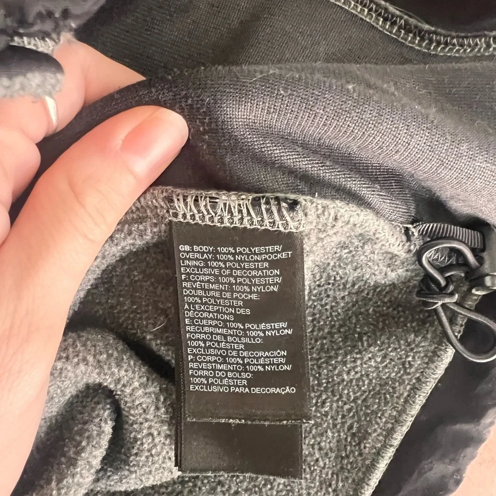 The North Face Men's Performance Jacket in Black and Gray